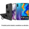 Multifunkčné magnetické púzdro Luxria Ring pre Huawei - Čierne pre Huawei: P30 lite
