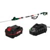 Parkside® Aku teleskopické nožnice na živý plot Pthsa 20-Li D5 + Akumulátor 20 V/4 Ah + Nabíjačka na akumulátor 20 V/4,5 A (800011754)