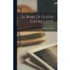 Le Rime Di Guido Cavalcanti ()