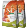 N&D Grain Free Pumpkin Adult mini boar & apple 2 x 7 kg