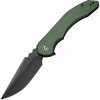 Vega CIVIVI C23050-3 Bluetick vreckový nôž 8,8 cm, Black Stonewash, zelená, Micarta