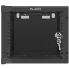 Nástěnný rack 10'' 4U 280x310mm černý flat pack WF10-2304-10B Lanberg
