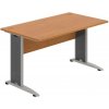 OFFICE PRO s.r.o. HOBIS kancelársky stôl pracovný rovný - CS 1400, jelša