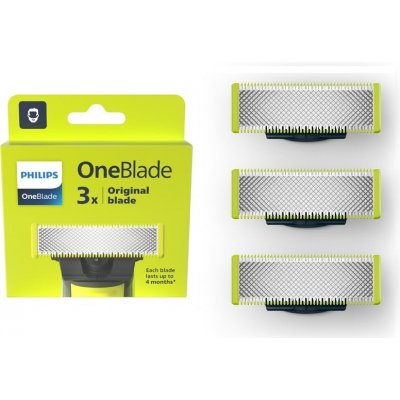 Philips OneBlade QP230/50 náhradné žiletky 3 ks