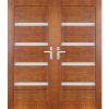 ArchoD - Dvojkrídlové drevené dvere dyhované z borovice Malaga