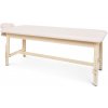 Pevné masážne lehátko Fabulo Drift Flat Farba: krémová 186*81 cm | 44 kg | 2 farby
