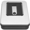 MediaRange hliníkový box na USB kľúč, strieborný, bez loga - vhodné pre reklamné, alebo darčekové balenie
