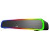 Genius SoundBar 200BT, 2.0, 4W, čierny, podsvietené