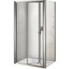 WRITE COMBI 100x90 Sprchovací kút so zalamovacími dverami