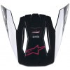 ALPINESTARS šilt pre prilby S-M5 COMPASS čierna/ružová
