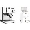 Rancilio Silvia BC, white + Ascaso H64, white