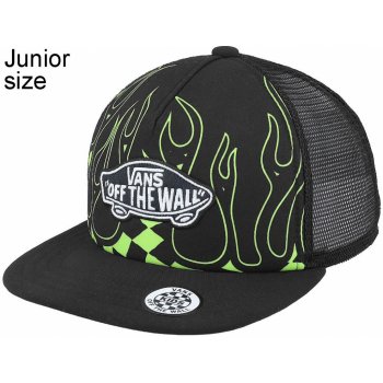 VANS BY CLASSIC PATCH TRUCKER PLUS BOYS LIME GREEN/BLACK