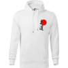 Judo Japan vlajka - Mikina pánska Cape s kapucňou - 4XL ( Biela )