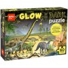 APLI Puzzle svietiace v tme Dinosaury 60 dielikov