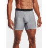 Under Armour Pánske boxerky Tech 6in Novelty (2ks) Šedá MD