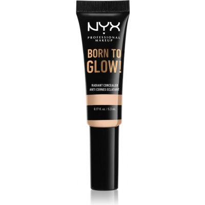NYX Professional Makeup Born To Glow rozjasňujúci korektor odtieň Light Ivory 5.3 ml