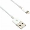 Avacom DCUS-MFI-120W MFI-120W USB - Lightning, MFI certifikace, 120cm, bílý