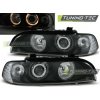 Tuning-tec PREDNÉ SVETLOMETY ANJELSKÉ OČI ČIERNA pasujú na BMW E39 09.95-06.03