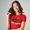Vtipné tričko d.Hory terapia Farba: Červená, Veľkosť: S