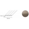 Döllken Profiles Ukončovací profil champag DP 01 S 30x3x1800mm
