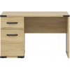 BRW Písací stôl LARA BIU1D1S jaseň belarus drevo 117 cm x 73.5 cm x 58 cm