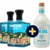 Portofino Dry Gin + Gin Sul (set 1 x 0.5 l, 2 x 0.5 l)