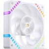 Jonsbo HF2-120 PWM ARGB Ventilátor – 120 mm, biely (s obrátenými lopatkami)