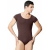 Lulli trikot s rukávom LUB301B kávový