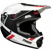 Detská prilba na moto THOR Sector Split white/black - L