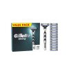 Gillette Mach3 holiaci strojček+12 náhrad.hlavíc