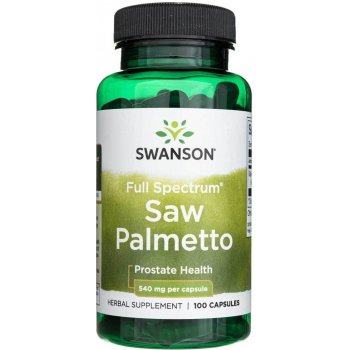 Swanson Saw Palmetto 540 mg 100 kapsúl