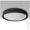Brilagi - LED stmievateľné stropné svietidlo LUCIA LED/48W/230V pr. 41 cm čierne+diaľkové ovládanie WO800-OEM38-40 + záruka 3 roky zadarmo