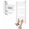 Kúpeľňový radiátor, teplovodný Granitan 457 W 50 x 100 mm, biely