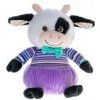 Mikro Trading Zvieratko plyšové 25 cm v oblečku 0 m+ Kravička
