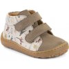 Froddo - Detské prechodné barefoot topánky G2130369-17 First Step Beige Veľkosť: 31