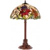 Lampa stolová Tiffany ORCHIDEA 61*Ø40 2*E27