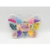 Sada gumičiek a korálikov 338ks na výrobu náramkov Loom Band - m