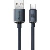 Baseus CAJY000501 Crystal Shine Series Dátový kábel USB - USB-C 100W 2 m čierny