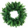 Veniec MagicHome Vianoce, prírodný, 45 cm, 160 vetiev, EXTRA HUSTÝ