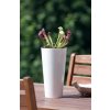 Kvetináč Prosperplast TUBUS SLIM biely lesk 20 cm