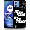 Picasee silikónový prehľadný obal pre Motorola Moto G54 5G - FK Viktoria Žižkov A