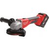 Milwaukee 4933492644 Aku bezuhlíková úhlová bruska Milwaukee M18 BLSAG125X-402X, 125 mm s posuvným spínačem