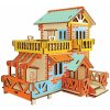Woodcraft Drevené 3D puzzle Vidiecka chata