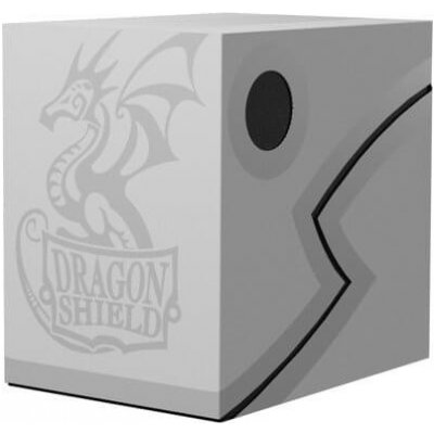 Dragon Shield Krabička na karty Double Shell Ashen White/Black