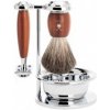 Mühle Vivo Set 4 Plumwood Pure Badger