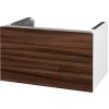 Dreja Doplnková skrinka pod dosku DSD SZZ2 70 (výška 40 cm) - N01 Biela lesk / D06 Orech