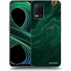 Picasee silikónový prehľadný obal pre Realme 8 5G - Green