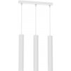 EUlight by MILAGRO Závesné svietidlo Hudson, 3x biele kovové tienidlo, w