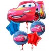 Sada fóliových balónků Cars, 5 ks
