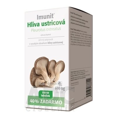 Imunit HLIVA ustricová cps 150+60 zadarmo (210 ks)